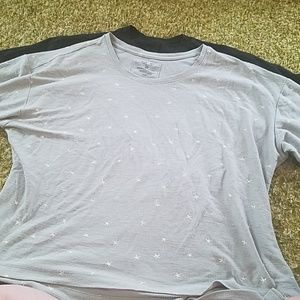 Half sleeve thick blouse